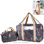日本雜誌 自然風 附贈嚕嚕米聯名ADIEU TRISTESSE親子收納包 手提包 旅行包 肩背包 Moomin 姆明