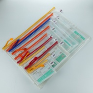 fail buku sekolah a4 a4 zipper bag Beg sandang SIVIC Civic B6 asli beg fail B6 beg ritsleting W-53 t