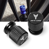 2 Pcs Motorcycle CNC Wheel Tire Valve Air Port Stem Caps Covers Accessories For YAMAHA MT-09 MT09 Mt 09 2017 2018 2019 2020-2023