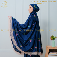 HAZPIRA - Mukena Dewasa Katun Rayon Bordir Marisya Jumbo