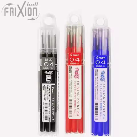 Japan PILOT Frixion LFPK Erasable Gel Ink Pen Refill 0.4mm Writing Use for 23EF/23F Araserable Pen S