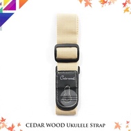 CEDAR WOOD Ukulele Strap