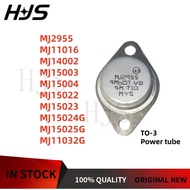 5Pcs/LOT MJ11016 MJ15023 MJ15025G MJ15024G MJ2955 MJ15004 MJ15022 MJ11032G MJ14002 MJ15003 TO-3 100%