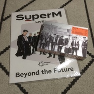 [ONHAND] SUPERM (SOLD AS SET) UNSEALED SUPER ONE ALBUM + BEYOND LIVE MAGAZINE (no photocard)