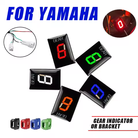 For YAMAHA Fz6 Fzs600 Fazer FZS1000 YZF-R1 TDM900 Fz8 Xt660 Motorcycle Accessories Gear Indicator Co