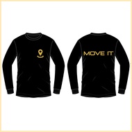 ◧ ◵ ❏ Move It Long Sleeve Drifit uniform shirt
