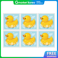 Sticker Se60Tv67 Non-Slip (6 Sheets) Yellow Duck Gs-7710