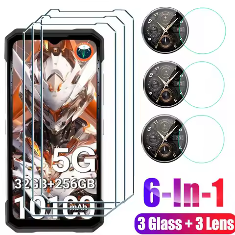 For DOOGEE S200 Tempered Glass Full Cover Screen Protector Camera Film For DOOGEE S200 Glass