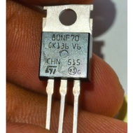MOSFET STP80NF70 80NF70 NEW ST 68V 98A TO-220