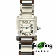 △ Cartier 卡地亞 Tank Francaise Stainless Steel Quartz Watch 不銹鋼石英手錶 2384 - 247007584
