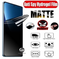 Anti-scratch Hydrogel spy matte privacy screen protector Xiaomi Mi A1 A2 Lite 8 8 SE 8 Lite 9 9 SE 1