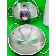 Stainless steel cast pan 430 Tithafac 25.5cm