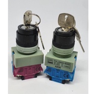 key selector switches 22mm 2 Way 3
