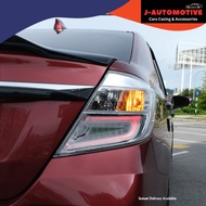 JOYC Perodua Bezza 2016 - 2025 lampu belakang ALBINO Tail Lamp Full Clear Albino white light bar