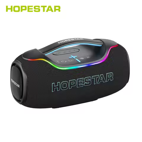 HOPESTAR A80 MINI 36W Stereo Bluetooth Speaker, Dual 18W Heavy Bass Portable Outdoor Wireless Boombo