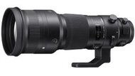 全新嚴選 SIGMA 500mm F4 DG OS HSM Sport 恆伸公司貨