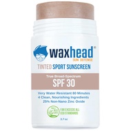 Waxhead Tinted Zinc Stick - Truly Reef Safe Sunscreen, Mineral Sunscreen Face Sunscreen Stick Zinc O