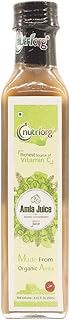Nutriorg Amla Juice 250ml | Amla Juice for Hair & Skin | Rich in Vitamin C | Cold-Pressed Indian Goo