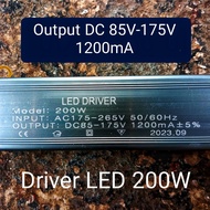 200W LED Driver Output DC 85-175V 1200mA INput AC 175-265V 50-60Hz