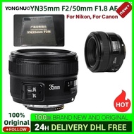 YONGNUO YN35mm 35mm F2 50mm Lens YN50mm F1.8 Camera Lens Focus Large Aperture for Nikon Z F2Z Canon 