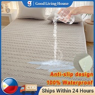 Waterproof Mattress Protector Cover Queen Mattress Protector Topper Fitted Bedsheet Baby Urine Pad