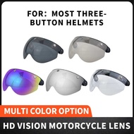 Fashion Retro Large View Windproof Sandproof Motorcycle Electric Vehicle Helmet Lens#28
