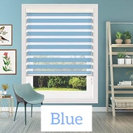 Bidai Tingkap Modern Zebra Blinds | Blind Curtain | Zebra Bidai Outdoor | Roller Blind for Home Decor | Ready Stock