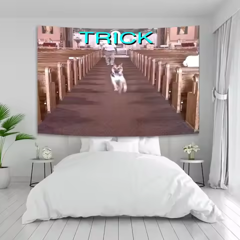 1PC Alex G Trick Music Album Cover Flag Tapestry Wall Art Poster Aesthetic Bedroom Decoration Backgr