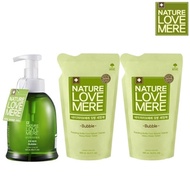 Nature Love Mere Baby Bottle Cleanser 1 foam container + 2 refills