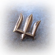 Handmade tryzub pin,brass ukraine trident pin,Ukraine tryzub pin,ukraine emblem