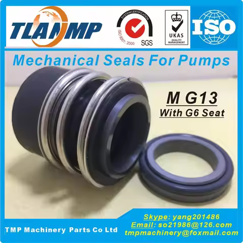 MG13/48-Z , MG13/48-G6 , MG13-48 TLANMP Mechanical Seals with G6 Stationary seat for Shaft Size 48mm