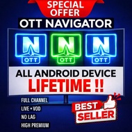 OTT NAVIGATOR IPTV FULL PL4YLIST CH LIFETIME