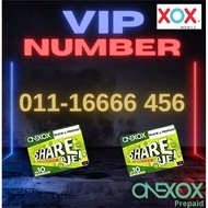 NUMBER XOX PREPAID SIMCARD（6666 SERIES）