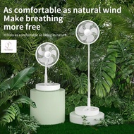 [SG Stock] Rechargeable Portable USB foldable mini Fan Desktop Retractable Standing 7200mAH