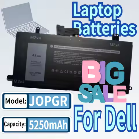 J0PGR Laptop Battery Replacement for Dell Latitude 12 5290 2-in-1 T17G 0J0PGR 1WND8 X16TW 0X16TW 0FT