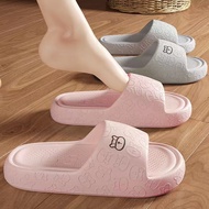 Women's Bear-Style Rubber Jelly Slippers Cartoon Indoor Slippers Selipar Dalam Rumah Selipar Rumah S