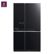 MITSUBISHI ตู้เย็น 4 ประตู (20.5 คิว, สีดำประกาย) รุ่น MR-LA65ES-GBK