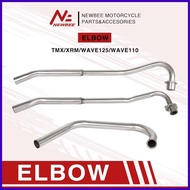 ─ ↖ ✦ [NEWBEE] MOTORCYCLE STAINLESS STOCK ELBOW TMX/XRM/WAVE125/110