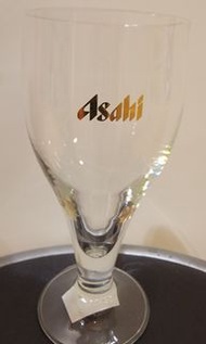 全新 🇯🇵Asahi 啤酒杯 金標 玻璃杯 水杯 ***另有Asahi Suntory Sapporo Hoegaarden Kirin Stella 嘉士伯 1664 藍妹 百威 生力等啤酒產品出售