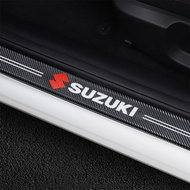 4Pcs Universal Car Styling Door Sill Sticker for Suzuki SX4 Swift Jimny Ignis Alto Vitara