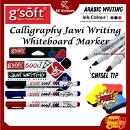 Gsoft Whiteboard Marker MGS 500J Chisel Tip Calligraphy Jawi Arabic Writing Pen Tulisan Khat 1pcs