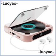 LUOYAO Bluetooth CD Player, with Bluetooth 5.3 LCD Screen Portable CD Player, Durable Compact & Ligh