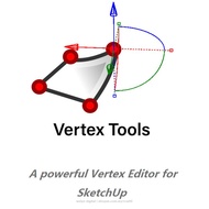 SketchUp | Plugins | Tutorial 2026 Vertex Tools 2.0.81 - A powerful Vertex Editor