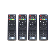 For MXQ MXQ-PRO T95 X96 MX9 M8 M9C H9 Infrared TV Spare Parts 4Pcs Portable Set-Top Box Remote Control