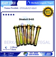 Dinabolt 8 × 65 Baut Beton M8 x 65 Dinabol Ring Mur