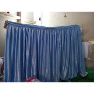 TABLE DECORATION/ TABLE SKIRT 100CM HEIGHT X 50CM LENGTH