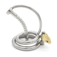 Prison bird genuine male stainless steel chastity cb6000 urine catheter penis lock penis lock A082