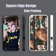 BTS Jimin TTC01 For Infinix Smart 5 4 Hot 11 Play 10 Lite Pro Phone Case Square Edge
