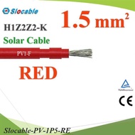 (Specify The Number) Solar Wire PV1 H1Z2Z2-K 1x1.5 Sq.mm. DC Cable Cell Red