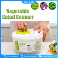 Salad Fruits Lettuce Washer Dryer Drainer Kitchen Tools Manual Rotating Drainage Basket